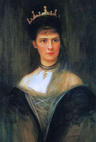 Philip Alexius de Laszlo Empress Elisabeth of Austria oil painting picture